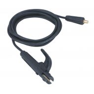 maquinas-online.es Cable de soldadura 4 m / 25 mm² completo con soporte de electrodo - cable de soldadura