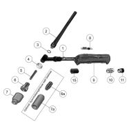 maquinas-online.es R-SR 7-20 DD Poti / 8 m / refrigerado por agua - Antorcha de soldadura TIG