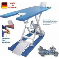 maquinas-online.es 4. Scissor Lift Motorcycle Lift EC - Flat - Lift EH 600 MADE IN GERMANY !  Color Rojo