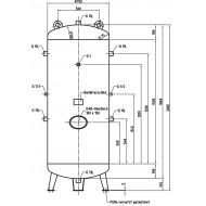 maquinas-online.es DB VZ 750/11 V - Tanques de aire comprimido