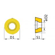 maquinas-online.es Insertos de reemplazo HM ISO RNMG1204MO - Insertos de reemplazo HM