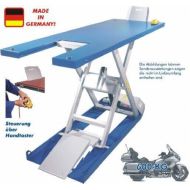 maquinas-online.es 5. Scissor Lift Motorcycle Platform EC - Flat - Lift EH 600 MADE IN GERMANY !  Color Azul