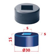 maquinas-online.es Troquel Cuadrado No.30 4.2 mm - Troquel Cuadrado para Punzonado de Agujeros Mubea