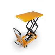 maquinas-online.es Mesa elevadora hasta 350 KG de carga, 910x500x52 mm min. H 350 max H 1300 mm / Extra Alto