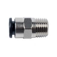 maquinas-online.es Enchufe push-in 1/4 and quot; AG x 8 mm, recto, 16 bar - Push-in plug