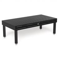 maquinas-online.es Professional 750 2400x1200x200 Plasma Nitrided Diagonal Grid - Mesa de soldadura